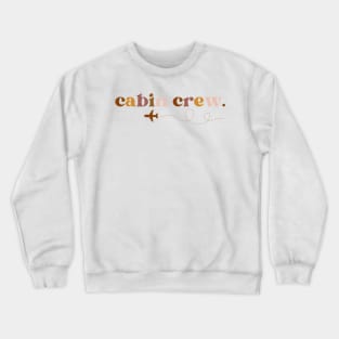 Cabin Crew Flight Attendant Crewneck Sweatshirt